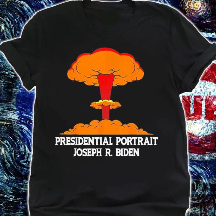 Biden Boom Presidential Portrait Of Joe Biden T-Shirt t-shirt shirt