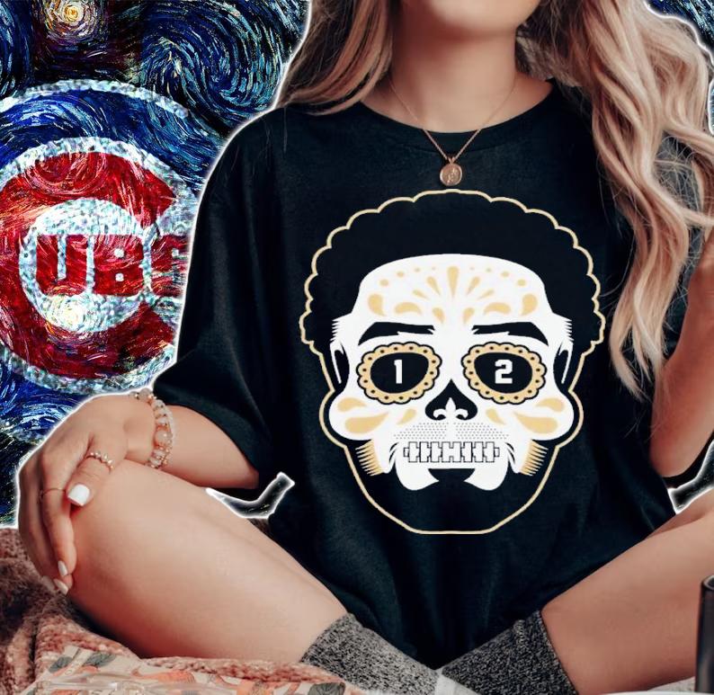 Chris Olave Sugar Skull Shirt t-shirt