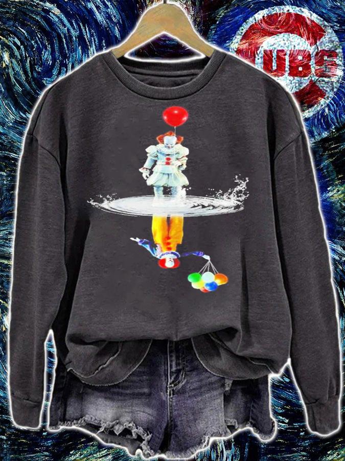 IT Pennywise water reflection mirror shirt t-shirt