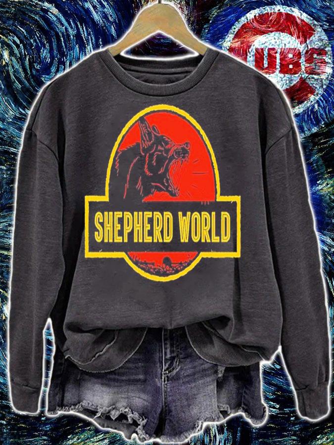 Shepherd world shirt t-shirt sweatshirt