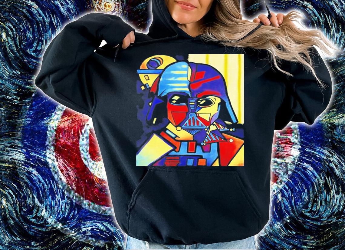 Star Wars Darth Vader Picasso Cubism Helmet T-Shirt t-shirt