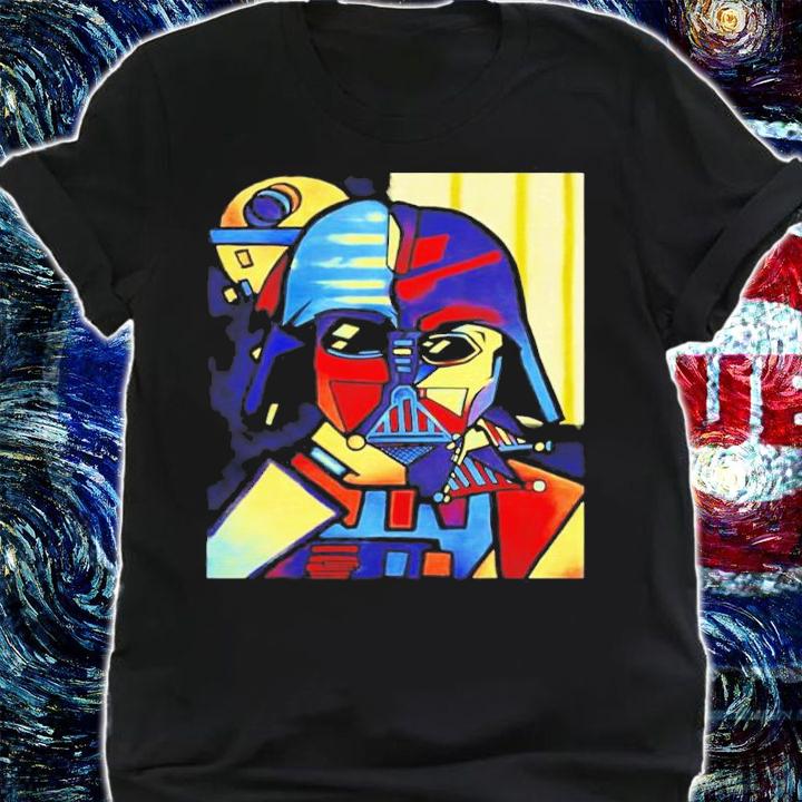 Star Wars Darth Vader Picasso Cubism Helmet T-Shirt t-shirt