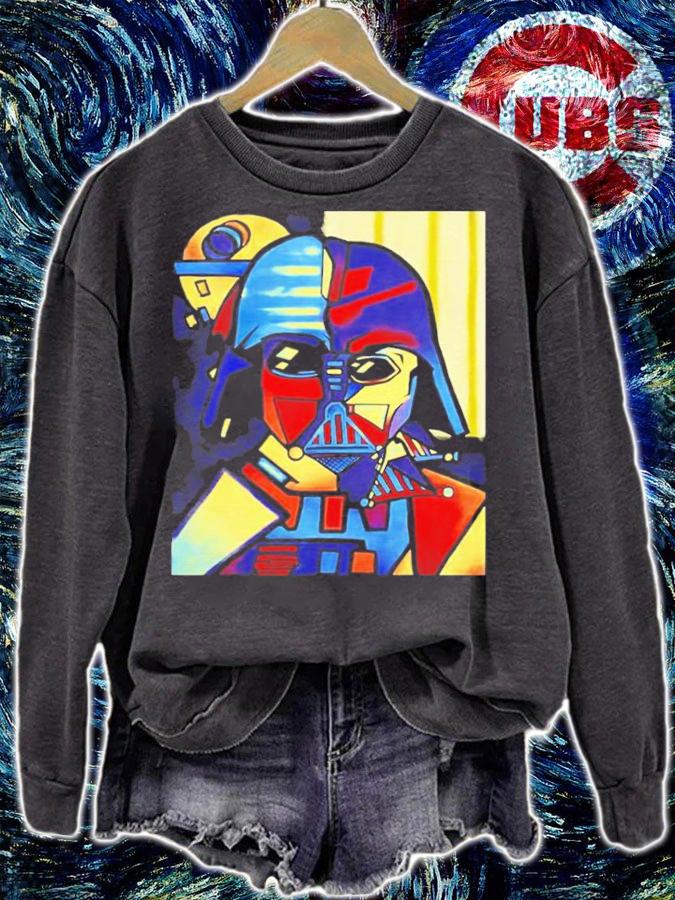 Star Wars Darth Vader Picasso Cubism Helmet T-Shirt t-shirt