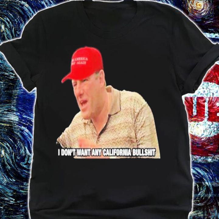 The Sopranos No California Bullshit Shirt t-shirt shirt
