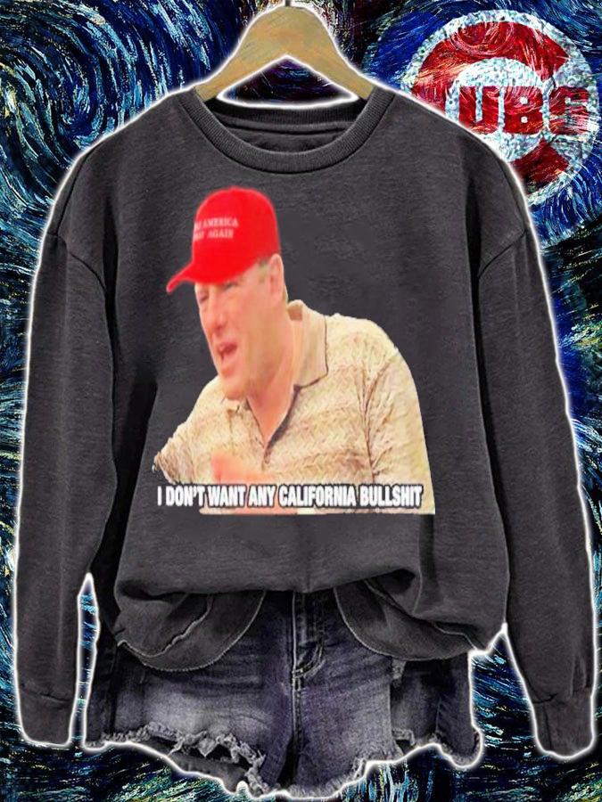 The Sopranos No California Bullshit Shirt t-shirt sweatshirt