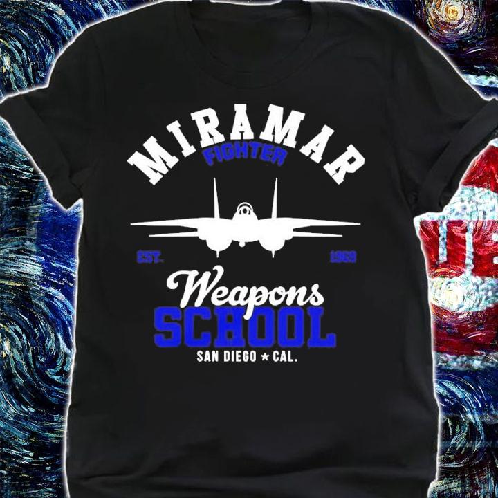 Top Gun Miramar Fighter Weapons School EST 1969 Shirt t-shirt shirt