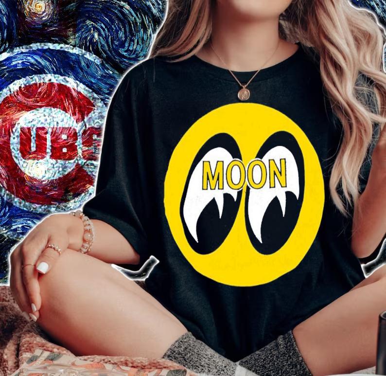 Vintage Moon Eyes Muscle Car Hot Rod Replica shirt t-shirt