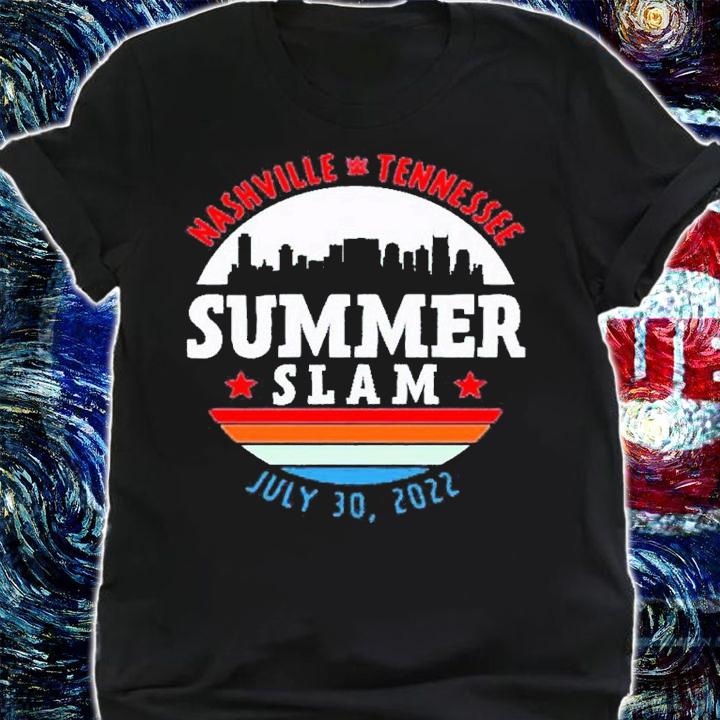 WWE SummerSlam 2022 Skyline shirt t-shirt shirt