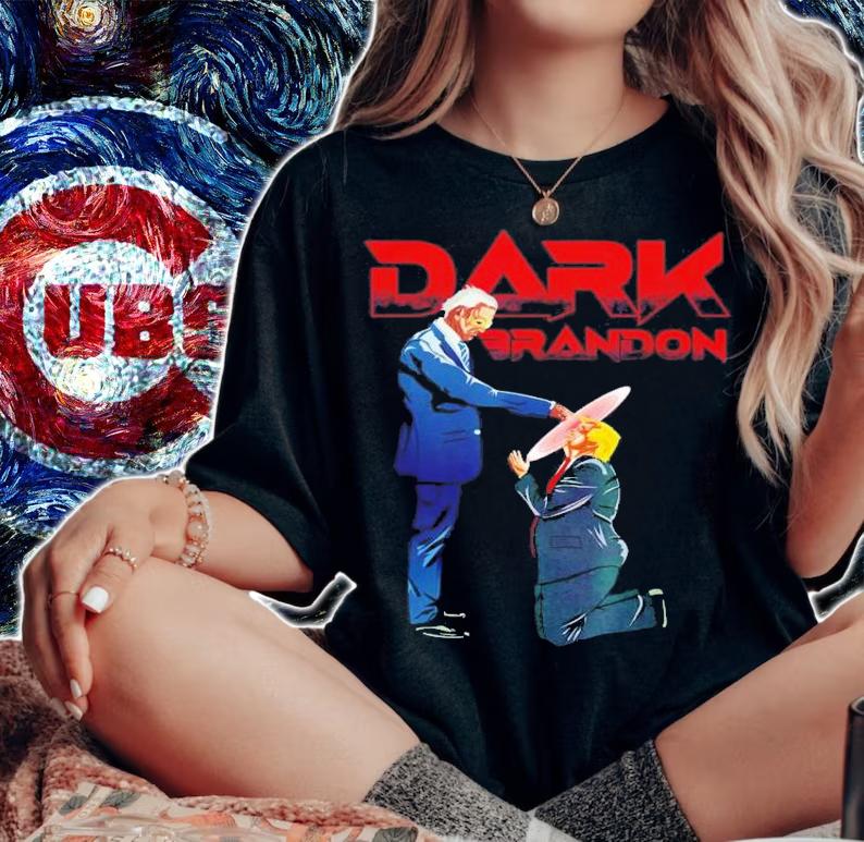 Dark Brandon Joe Biden Trump Political Republican T-Shirt t-shirt woman shirt
