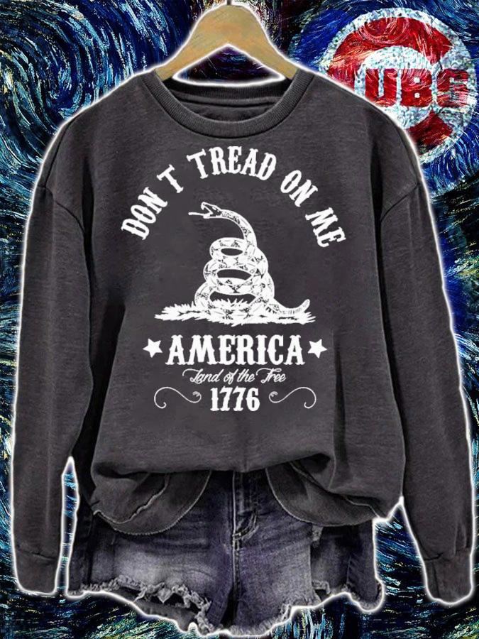 Don't Tread On Me America Land Of The Tree 1776 T-Shirt t-shirt sweatshirt