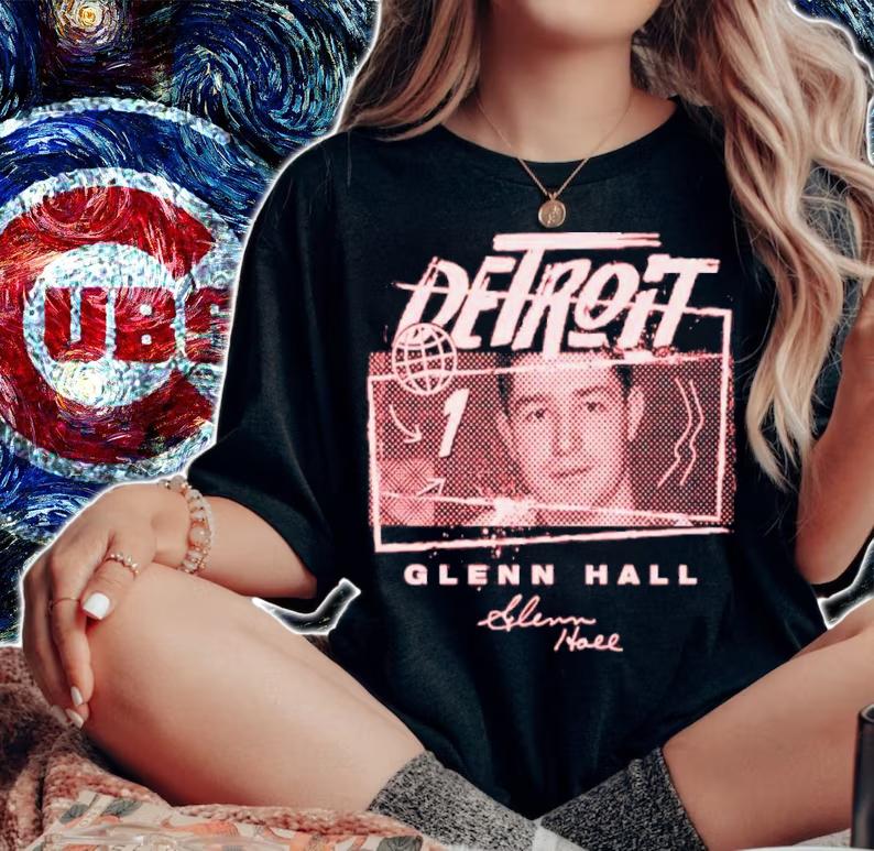 Glenn Hall Detroit Tones Signature Shirt t-shirt
