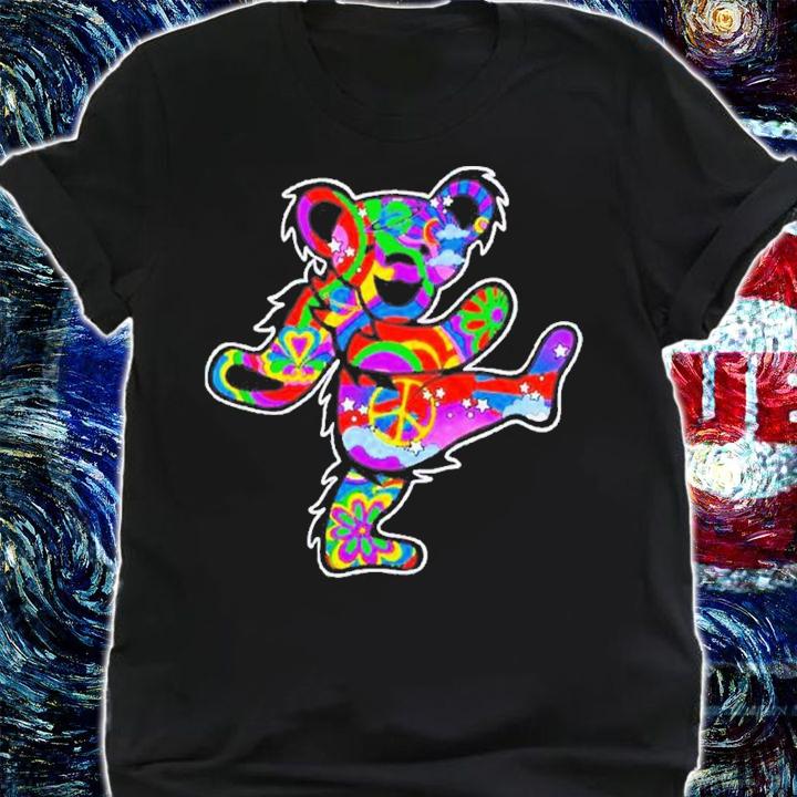 Grateful Dead Band Bear Dancing T-Shirt t-shirt