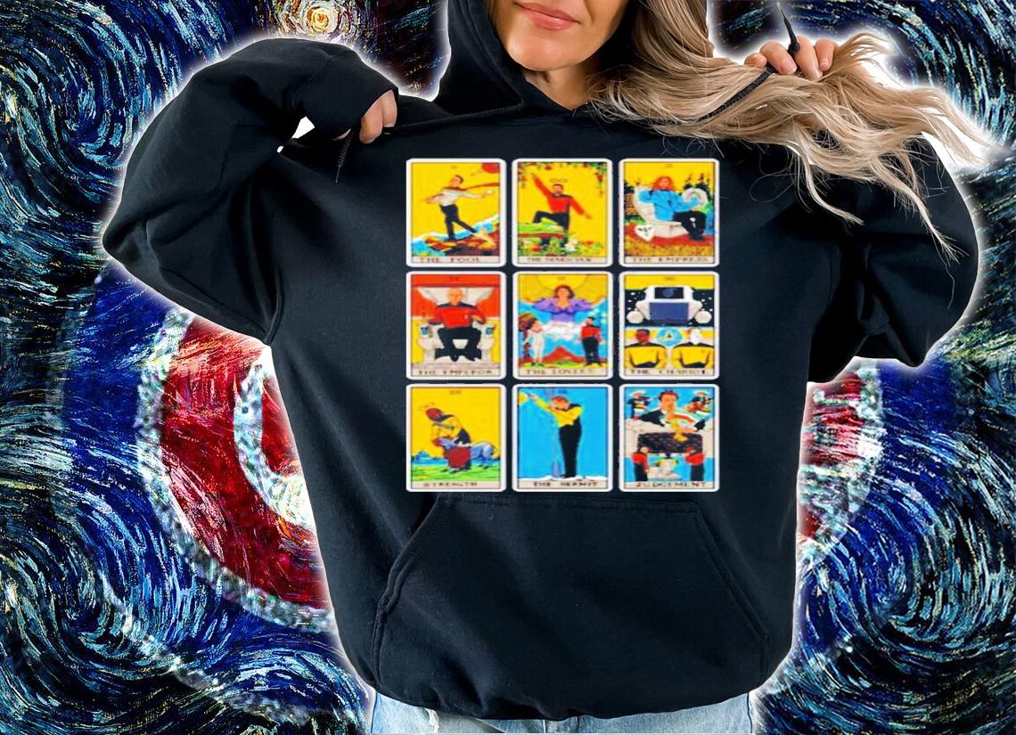 Jim The Next Generation Tarot Spread Shirt t-shirt hoodie