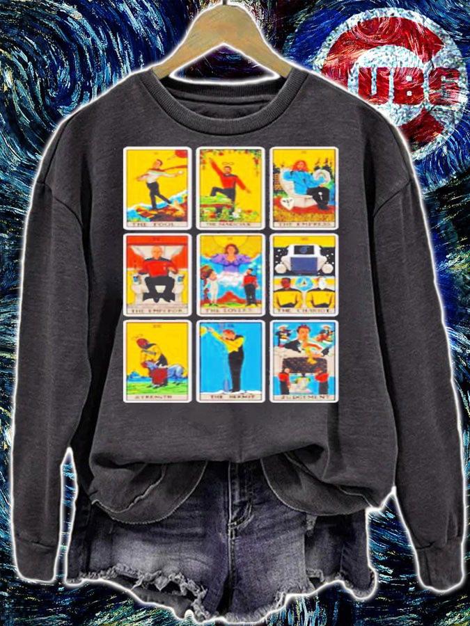 Jim The Next Generation Tarot Spread Shirt t-shirt sweatshirt