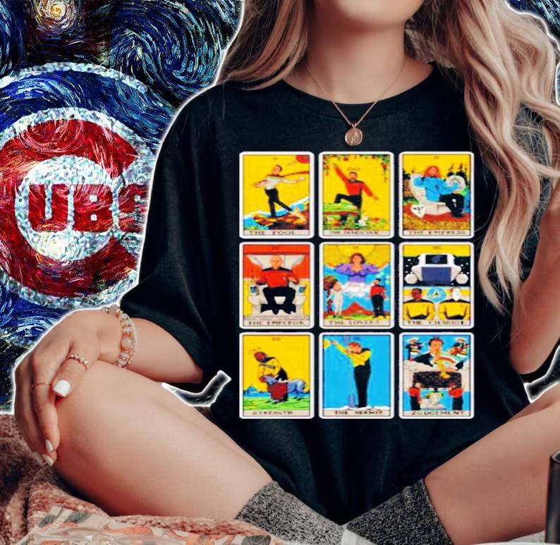 Jim The Next Generation Tarot Spread Shirt t-shirt woman shirt