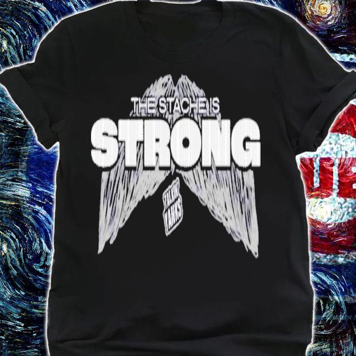 Jomboy Media The Stache Is Strong Talkin' Yanks T-Shirt t-shirt shirt