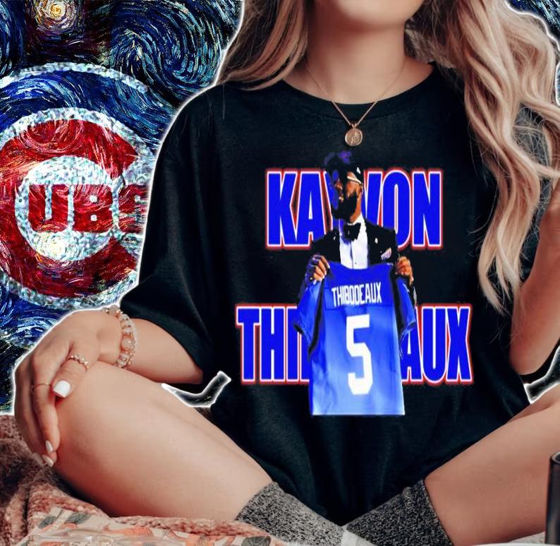 Kayvon Thibodeaux NY Giants Football Shirt t-shirt