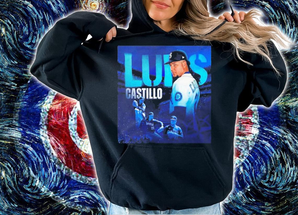Luis Castillo 21 In Seattle Mariners T-Shirt t-shirt