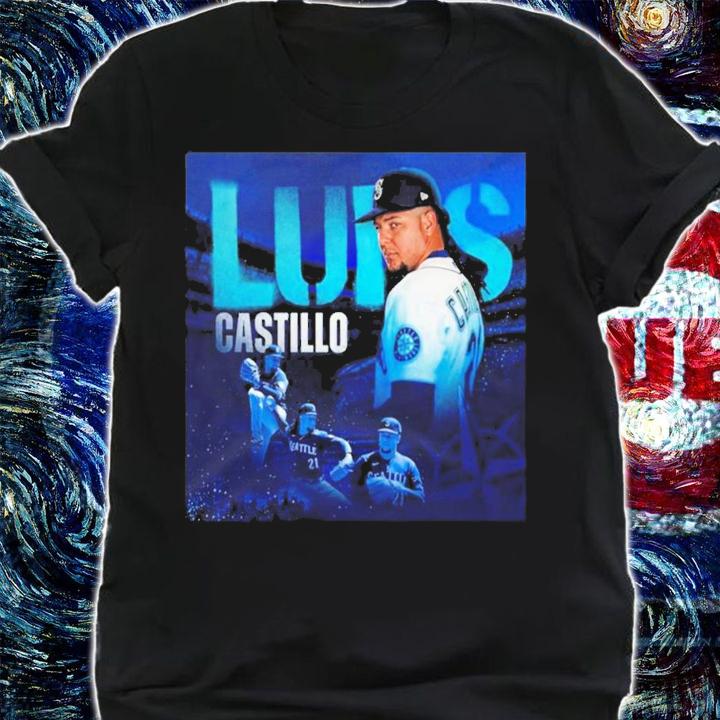 Luis Castillo 21 In Seattle Mariners T-Shirt t-shirt