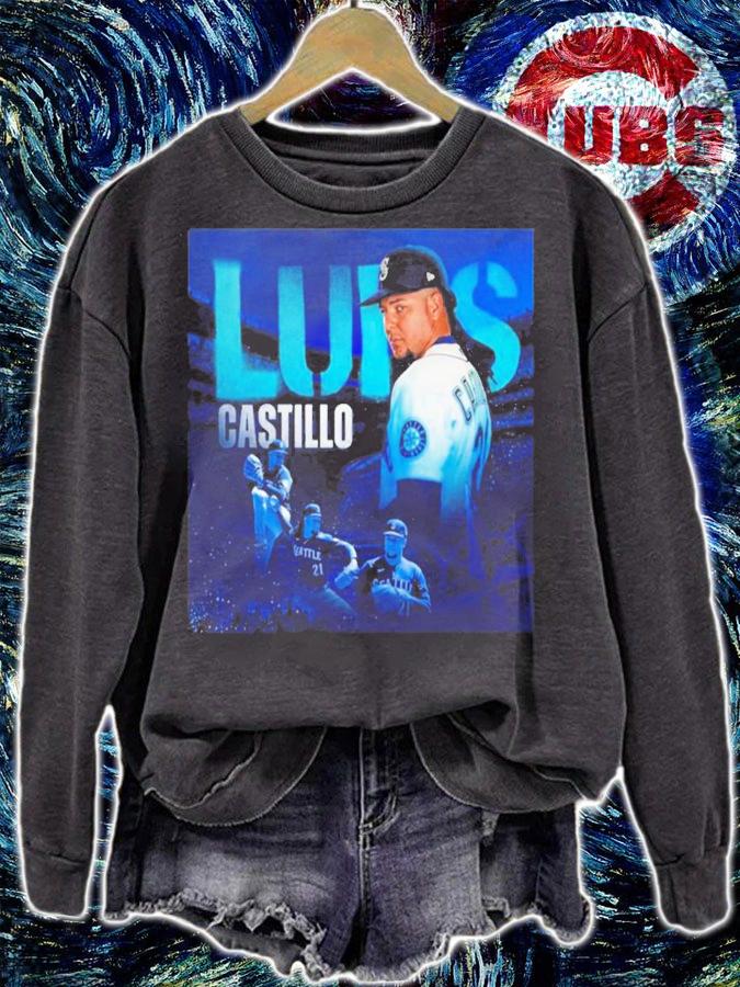 Luis Castillo 21 In Seattle Mariners T-Shirt t-shirt