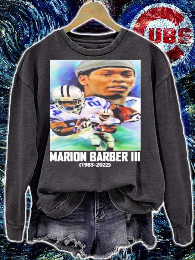 Marion Barber III RIP 1983-2022 Thank You For The Memories T-Shirt t-shirt