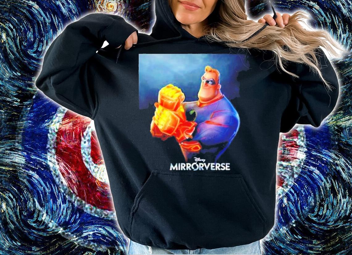 Mr Incredible In Disney Mirrorverse Official Poster Shirt t-shirt