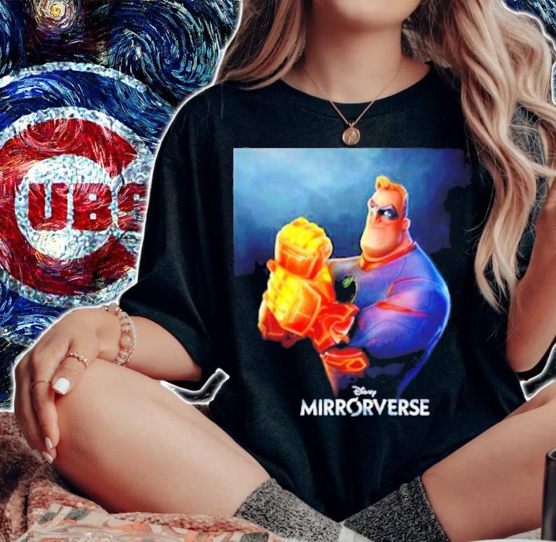 Mr Incredible In Disney Mirrorverse Official Poster Shirt t-shirt