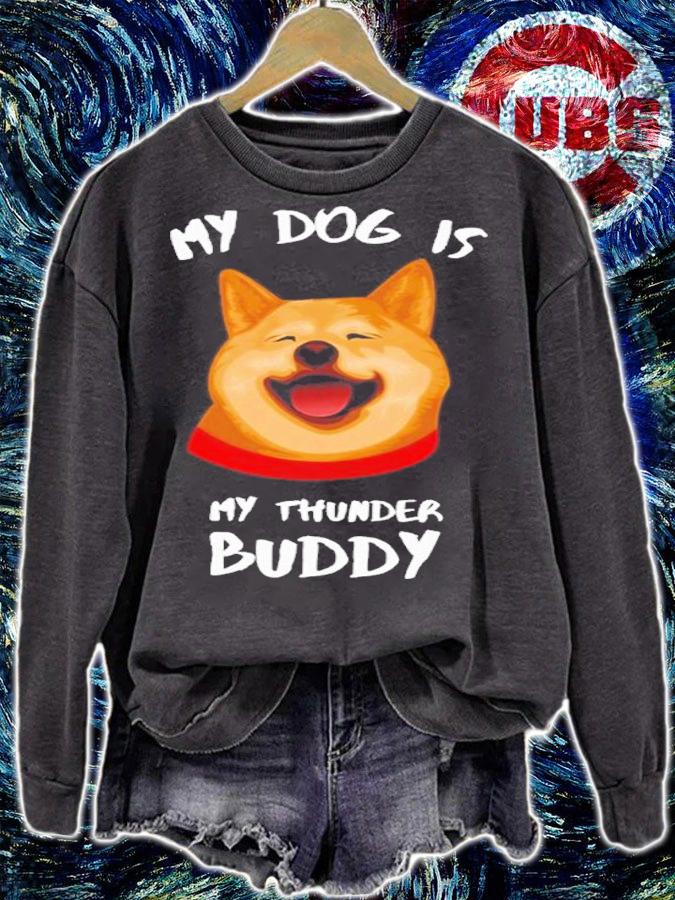 My Dog Is My Thunder Buddy Shirt t-shirt sweatshirt