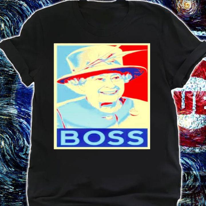 Platinum Jubilee Boss Queen Elizabeth II Shirt t-shirt