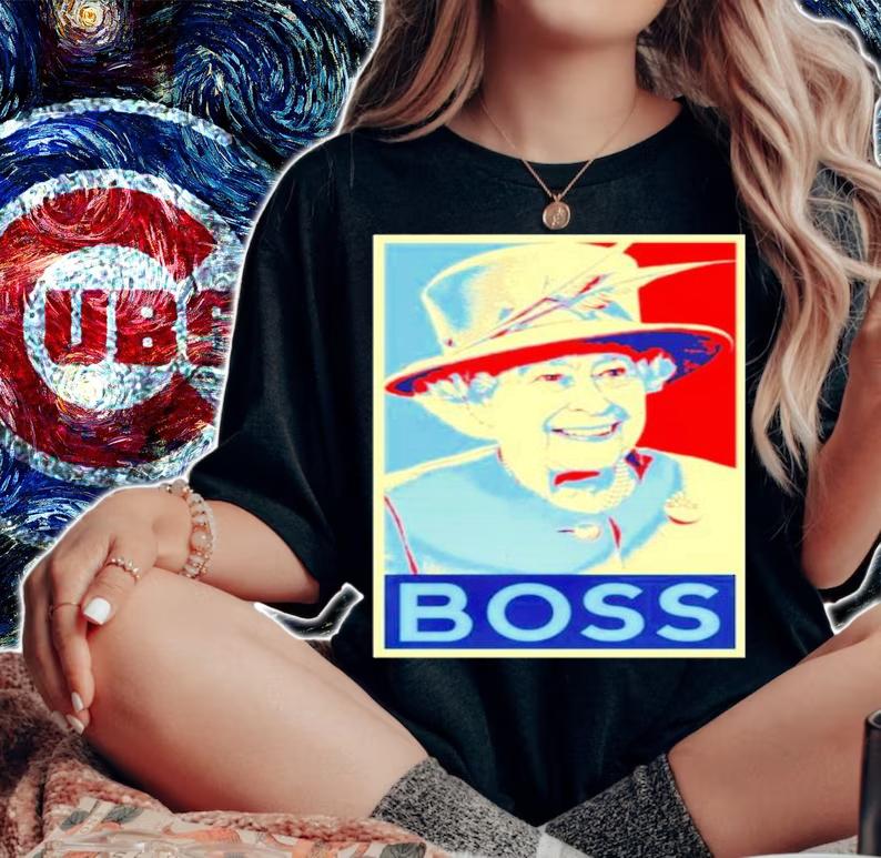 Platinum Jubilee Boss Queen Elizabeth II Shirt t-shirt