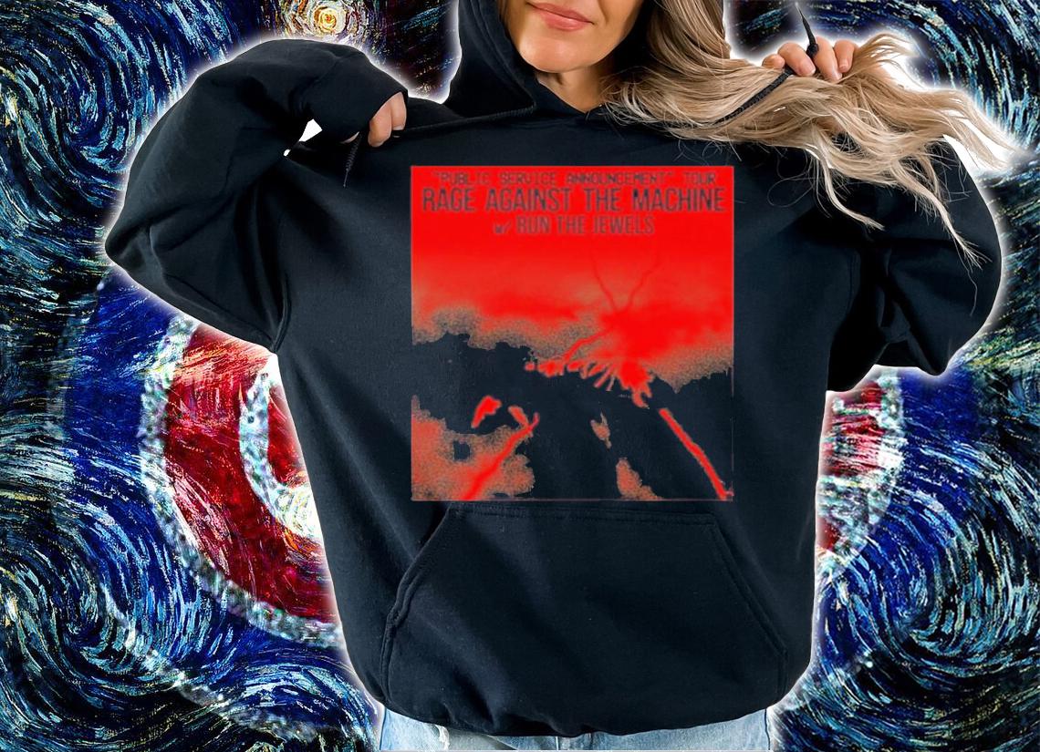 Public Service Announcement Rage Against The Machine Tour 2022 T-Shirt t-shirt