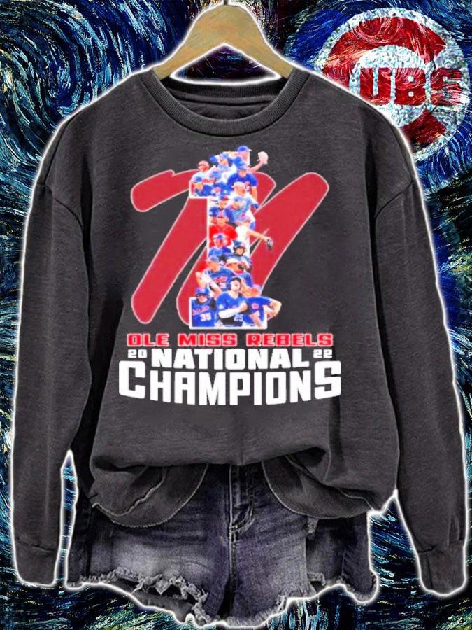 Number 1 National Champions 2022 Ole Miss Rebels Shirt t-shirt