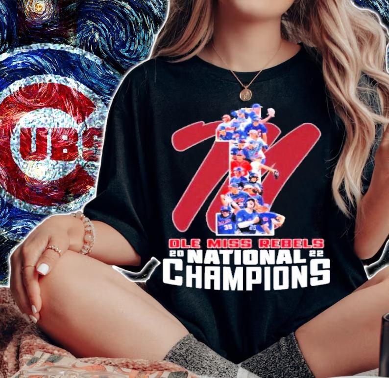 Number 1 National Champions 2022 Ole Miss Rebels Shirt t-shirt