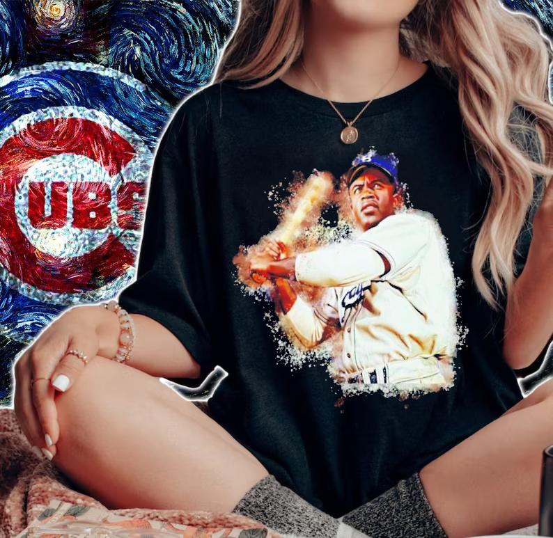 Retro Baseball Graphic MLB Jackie Robinson Shirt t-shirt woman shirt