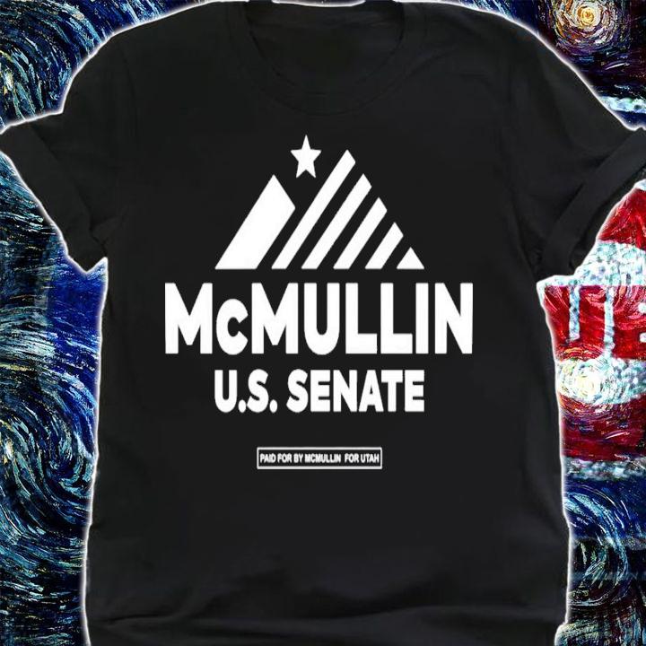 Salt Lake Mcmullin US Senate T-Shirt t-shirt
