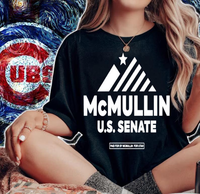 Salt Lake Mcmullin US Senate T-Shirt t-shirt