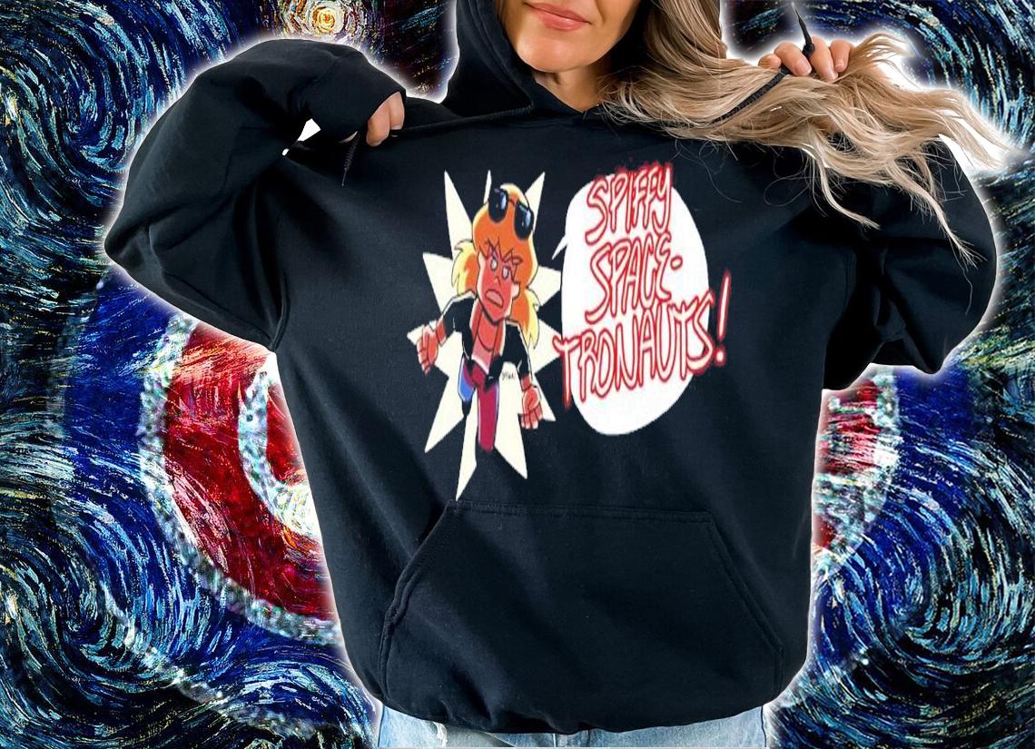 Space Force Captain Julia Gray Spiffy Space-tronauts shirt t-shirt