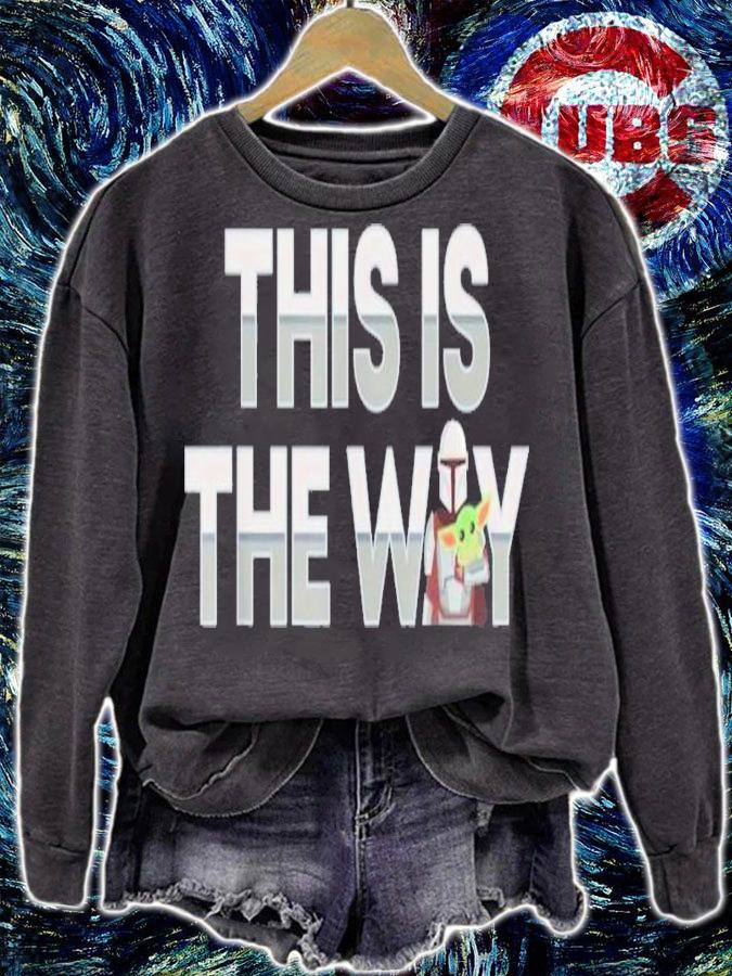 Star Wars The Mandalorian Mando And The Child This Is The Way Shirt t-shirt sweatshirt