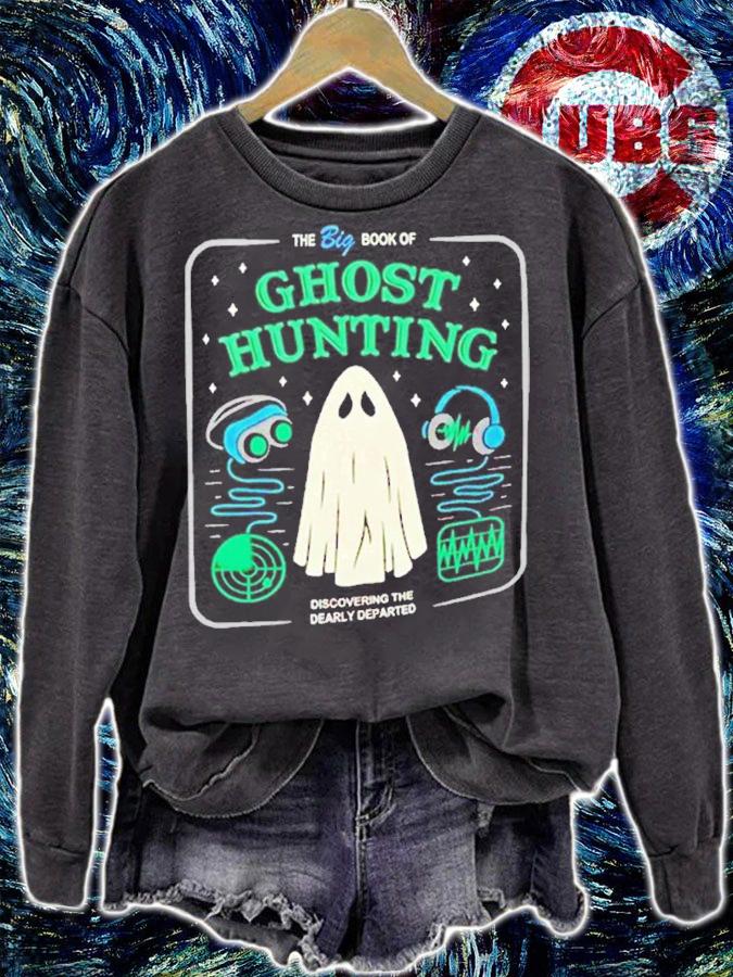 The Big Book of Ghost Hunting Halloween shirt t-shirt sweatshirt