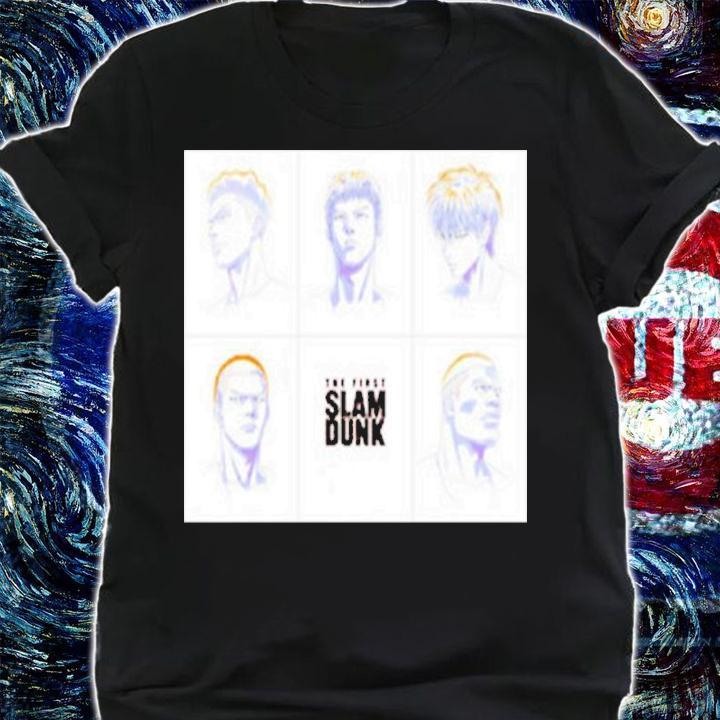 The First Slam Dunk Characters Shirt t-shirt