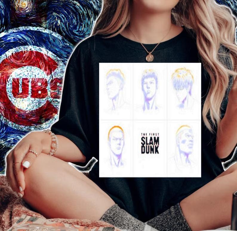 The First Slam Dunk Characters Shirt t-shirt