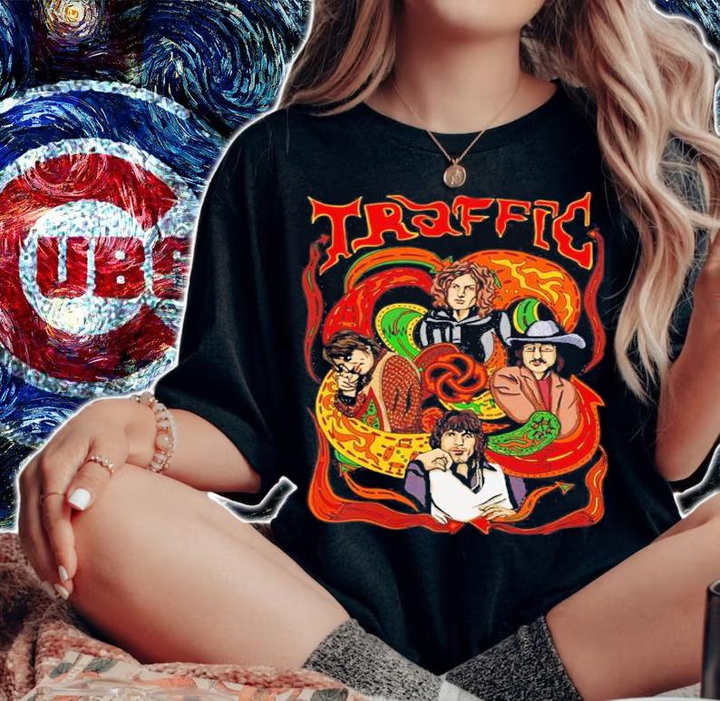 Traffic Band Steve Winwood shirt t-shirt