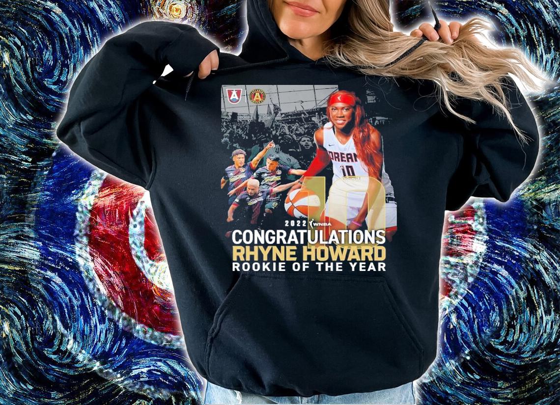 WNBA Congratulation Rhyne Howard Rookie Of The Year 2022 Shirt t-shirt