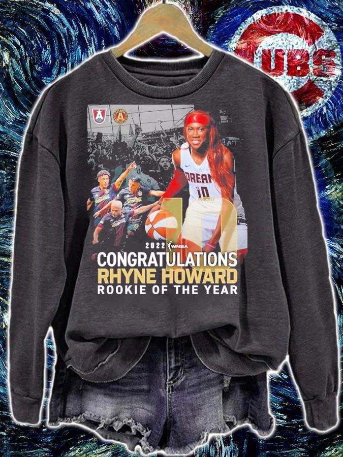 WNBA Congratulation Rhyne Howard Rookie Of The Year 2022 Shirt t-shirt