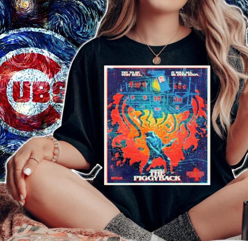 Stranger Things Try To Be Very Still It Will All Be Over Soon Chapter 9 The Piggyback Shirt t-shirt woman shirt