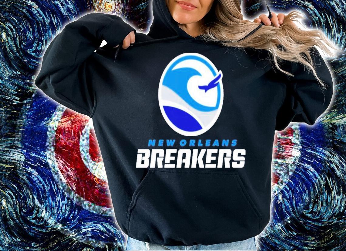 Usfl New Orleans Breakers Logo T-Shirt t-shirt