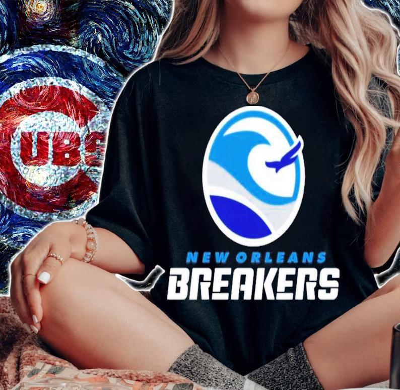 Usfl New Orleans Breakers Logo T-Shirt t-shirt