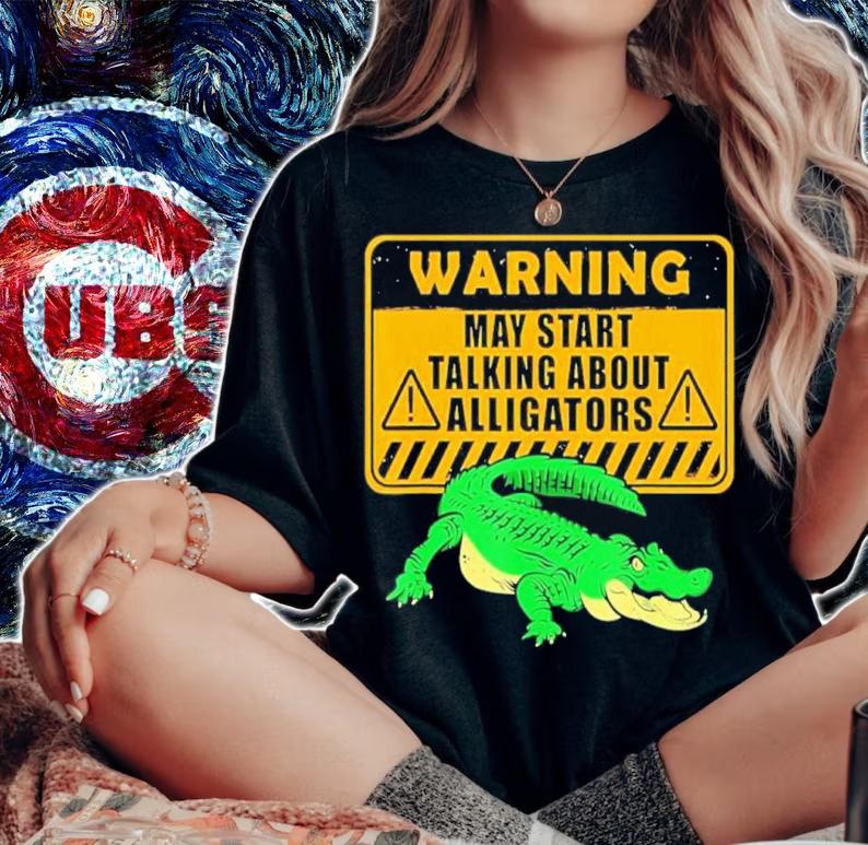Warning Alligator Dear Gator Alligator Lovers Shirt t-shirt woman shirt