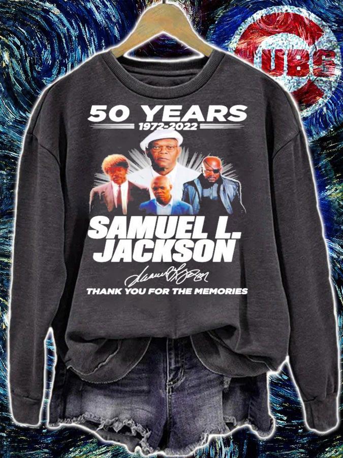 50 years 1972-2022 Samuel L.Jackson signature shirt t-shirt