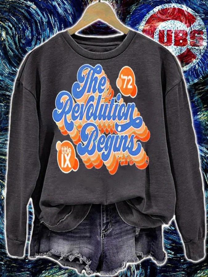 1972 The Revolution Begins Shirt t-shirt sweatshirt